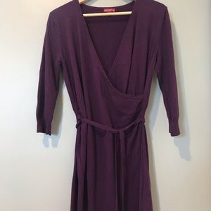 Merona | Tie Belt Wrap Dress